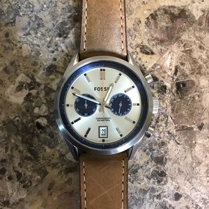 Fossil Del Rey Leather Watch